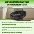 Dishwasher Rubber Door Seal Gasket For Lg Lds5040ww Lds5540bb Replaces 3920dd3005a 3920dd3003a Ap4437203 Ps3522654 Silicone