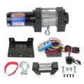 12v 4000lbs Electric Winch Towing Trailer Steel Cable Off Road W Wireless Remote