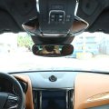Yiwang Carbon Fiber Abs Interior Rearview Mirror Frame Trim 1pcs For Maserati Levante 2016-2018 Ghibli Quattroporte 2017 Car