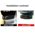 Yiwang Carbon Fiber Abs Interior Rearview Mirror Frame Trim 1pcs For Maserati Levante 2016-2018 Ghibli Quattroporte 2017 Car