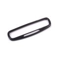 Yiwang Carbon Fiber Abs Interior Rearview Mirror Frame Trim 1pcs For Maserati Levante 2016-2018 Ghibli Quattroporte 2017 Car