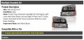 Headlight Assembly Set Of 2 With Park Signal Light Units Black Bezel Compatible 2003-2006 Chevy Silverado 1500 Without Lower