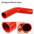 X Autohaux 48mm 1 89 Id 45 Degree Elbow Silicone Reducer Hose Pipe Bend Turbo Water Intercooler Red