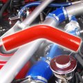 X Autohaux 48mm 1 89 Id 45 Degree Elbow Silicone Reducer Hose Pipe Bend Turbo Water Intercooler Red