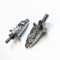 Semt-2 Pcs Chrome Eagle Head Bolts Screws Compatible With Universal License Plate Tag Frame Windshield Trim Fantastic