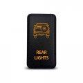 Ch4x4 Push Switch For Toyota Hilux Rear Lights Symbol Amber Led