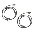 Front Abs Speed Sensors For Mercedes Benz Gl450 Gl550 2007 To 2012 Driver And Passenger Side Pair With Wiring Harness Female 