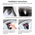 8 Pcs Aluminum Alloy Car Wheel Tire Valve Caps Tyre Rim Stem Covers Waterproof For Automobiles Motorcycles Trucks Bikes Pink