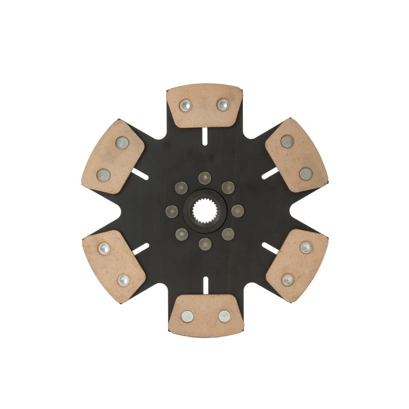 Clutchxperts Stage 4 Heavy Duty 6-puck Rigid Racing Clutch Disc For Honda Civic D16z6 D16y8 D16y7 D17a1 D17a2