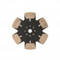 Clutchxperts Stage 4 Heavy Duty 6-puck Rigid Racing Clutch Disc For Honda Civic D16z6 D16y8 D16y7 D17a1 D17a2 