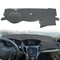 Dash Cover Mat Custom Fit For Acura Tlx With Forward Collision Alert Dashboard Pad Cap Carpet Protector J285 Darkgray 