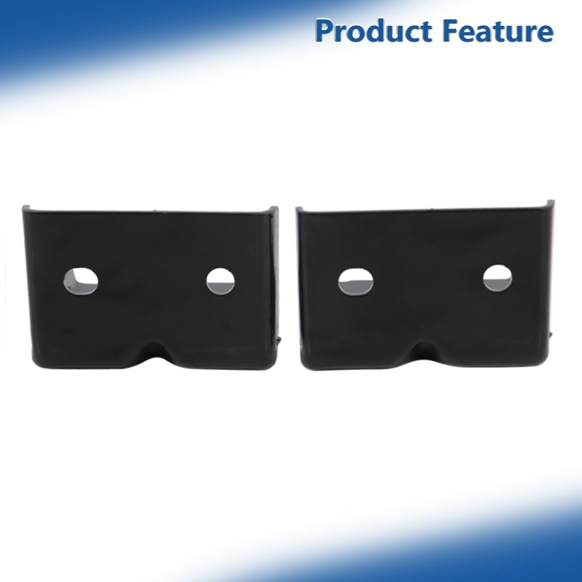 2pcs Bumper Brackets Right Side And Left Replacement For Silverado 1500 2016-2018 84054213 Gm1042130