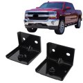 2pcs Bumper Brackets Right Side And Left Replacement For Silverado 1500 2016-2018 84054213 Gm1042130 