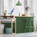 Hemway Matte Shabby Chic Chalk Based Furniture Paint 1l Misty Green Suitable For Interior Wardrobes Shelves Tables And Chairs 