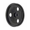 Chrysler Pt Cruiser 2001-2009 Power Steering Pump Pulley Composite Serpentine Belt Type Black Color Press-fit Mount 4 Groove 