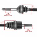 Caltric Rear Left Complete Cv Joint Axle Compatible With Kawasaki 59266-0018