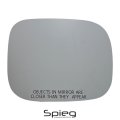 Spieg Passenger Side Mirror Glass Replacement For Volvo Xc90 2007-2014 Xc70 2008-2010 Heated W Backing Plate Right