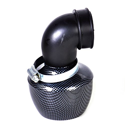 Videopup 35mm 42mm 48mm 90 Degree Air Filter Cleaner For 150cc 250cc Scooter Moped Atv Extreme Taotao Roketa Sunl Jetmoto