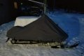 200 Denier Storage Snowmobile Cover Compatible For The 1997-1997 Yamaha Model Vmax 700 Sx Snowmachine Sled All Black