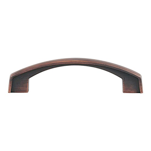 10 Pack Rok Hardware 3-3 4 96mm Hole Bow Arch Style Brushed Oil-rubbed Bronze Kitchen Vanity Dresser Cabinet Pull Handle 5