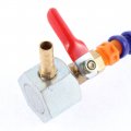 Uxcell A15080700ux0569 Flexible Oil Coolant Pipe Hose 1 4bsp Thread W Magnetic Base 35cm Long