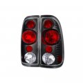 R L Racing Black Sport Altezza Taillights Lamps Euro Ks For 1997-2003 Ford F150 F250 F350 Styleside 