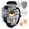 Carburetor For Bombardier Can Am Outlander 330 2004 2005 400 2003 2008 And Max Polished Finish With Housing