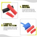 Wood Grain Roller Multi Specification Rubber Durable Reusable Easy Cleaning Graining Tool For Diy Wall Floor Decoration