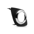 Fog Light Bezel Passenger Side For Toyota Rav4 2009 2010 2011 2012 Base Sport With Chrome Trim Ring Replaces To1039129 