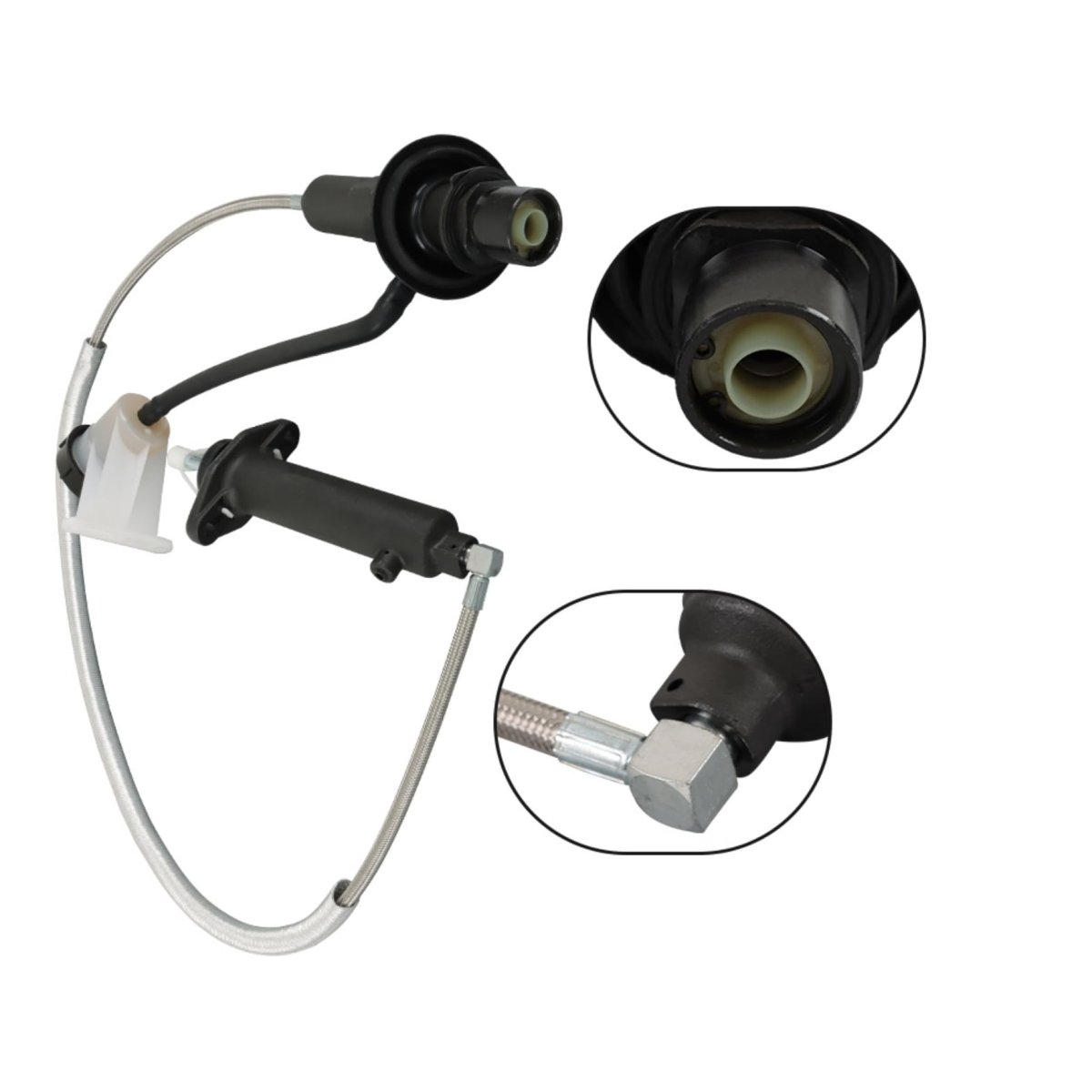 Clutch Master And Slave Cylinder Assembly Replacement For Ram 1500 2500 1994-1997 52087600