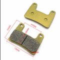 Httmt- Brass Alloys Graphite Ceramics Brake Pads For Front 18-20 Bimmer S1000r R1250 Gs P N Us-gold