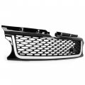 Ecotric Front Upper Bumper Mesh Grille Grill Compatible With 2010-2013 Land Rover Range Sport L320