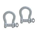 Extreme Max 3006 6608 Boattector Galvanized Steel Marine Anchor Shackle 3 8
