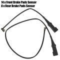 14pcs Front And 8pcs Rear Brake Pad Electronic Wear Sensor Kit For Ford Transit Box 2013 To 2019