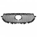 Kuafu Front Grille Grill Mesh Compatible With 2017-2021 Mazda Cx-5 Cx5 Replacement For Kb8c-50-719 Kb8c50719 Bumper Upper