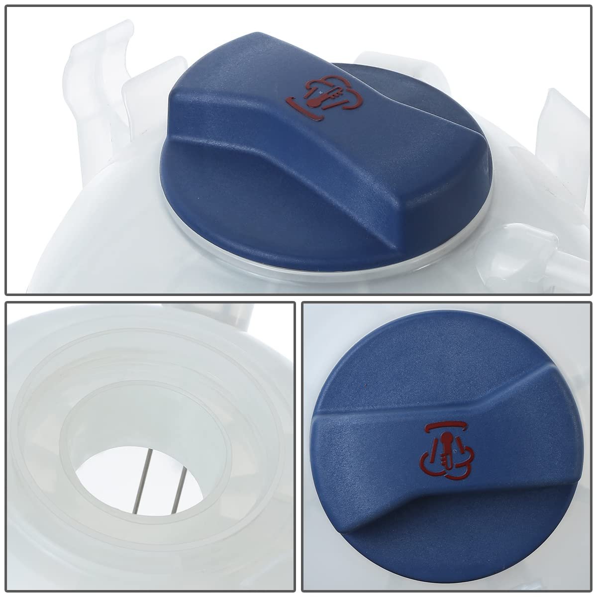 Auto Dynasty Vw3014105 Factory Style Car Coolant Overflow Reservoir Tank With Cap For Audi A3 Q3 Vw Jetta Passat 2 0l Turbo