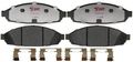 Element3 Eht931h Front Brake Pad Set For Mercury Grand Marquis Marauder Lincoln Town Car And Ford Crown Victoria Hybrid Ceramic 