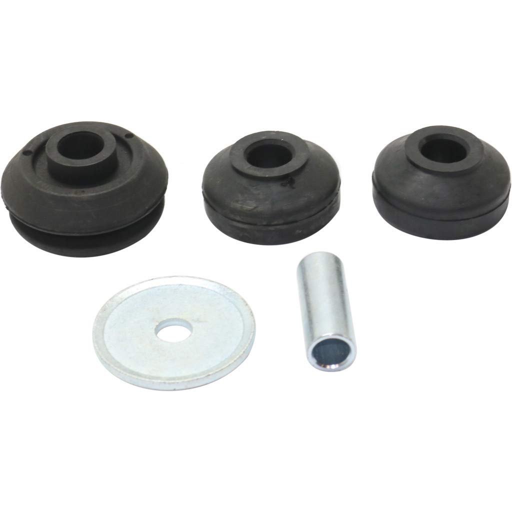 Front Shock And Strut Mount For Mitsubishi Mirage 1997 To 2002 Driver Or Passenger Side Single Piece Black