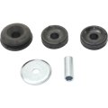 Front Shock And Strut Mount For Mitsubishi Mirage 1997 To 2002 Driver Or Passenger Side Single Piece Black 