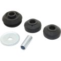 Front Shock And Strut Mount For Mitsubishi Mirage 1997 To 2002 Driver Or Passenger Side Single Piece Black
