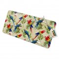 Graphics More Macaws Parrots Jungle Rainforest Pattern Novelty Metal Vanity Tag License Plate