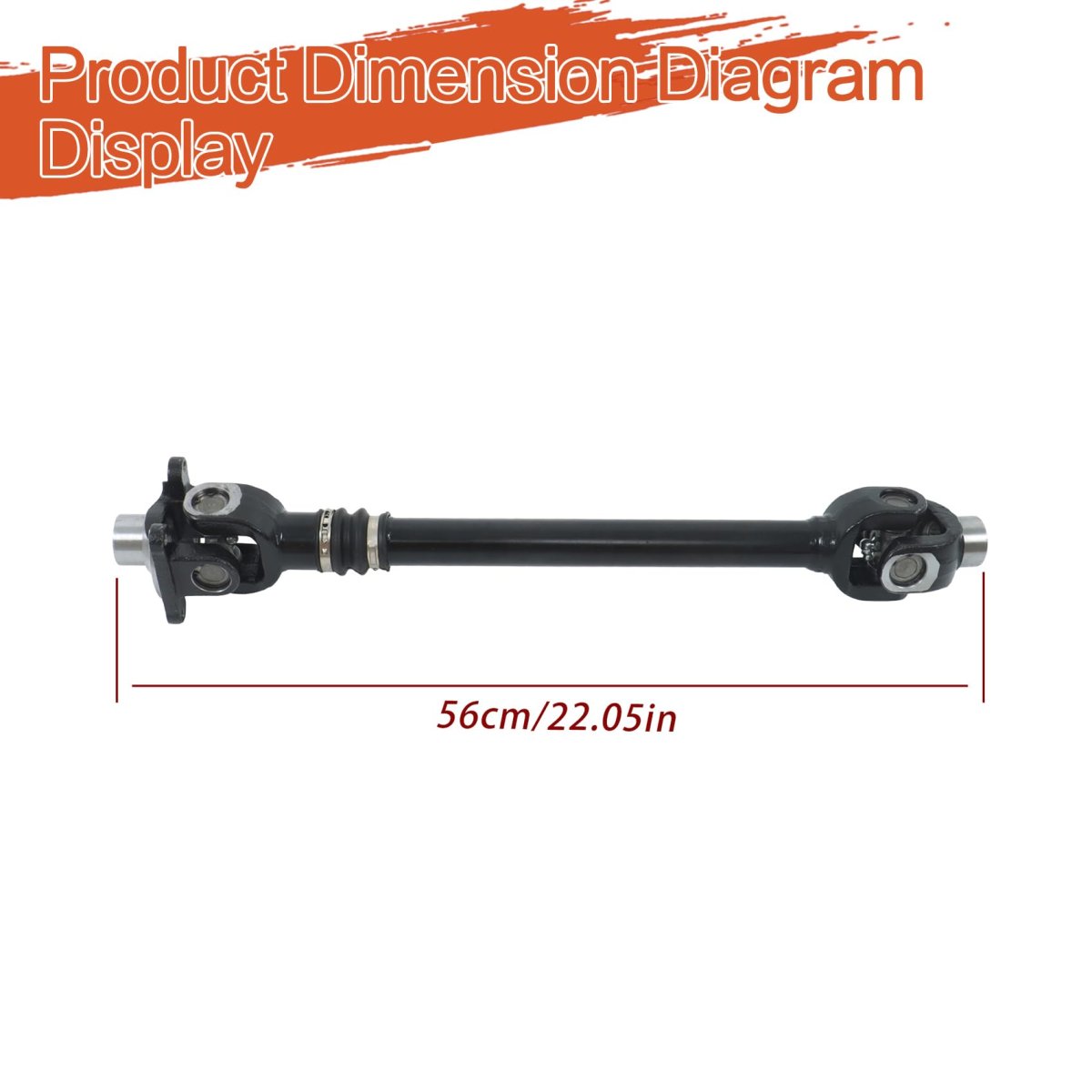 Rear Propeller Prop Drive Shaft Replacement For Can-am Outlander Max 800r 2009-2012 703500803 703500705