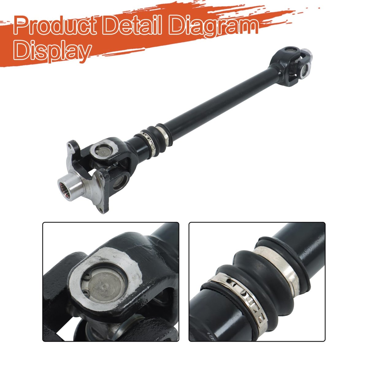 Rear Propeller Prop Drive Shaft Replacement For Can-am Outlander Max 800r 2009-2012 703500803 703500705