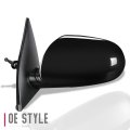 Oe Style Manual Driver Left Side View Door Mirror Compatible With Hyundai Accent 10-11