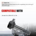 Ignition Coil Pack Replacement For Honda Civic 2006 2007 2008 2009 2010 2011 1 8l L4 Lx Ex Dx Gx Exs Lxs Uf582 30520 Rna A01 4