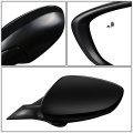 Ho1320329 Factory Style Driver Left Side Mirror Manual Folding Power Adjust Heated Glass Blind Spot Detection Compatible With