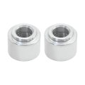 2pcs Female Threaded Weld On Bung Fitting 1 8 In Npt Weldable Fuel Tank Fittings For Aluminum Valve Covers Holding Tanks 