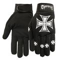 Hot Leathers Choppers Mechanic Gloves Black X-large 