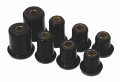 Prothane 7-219-bl Black Front Control Arm Bushing Kit With Shells 