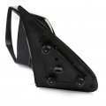 Ocpty Black Driver Side View Mirror Smooth With Power Adjustment Manual Folding Heated Compatible For 2007-2017 Toyota Tundra